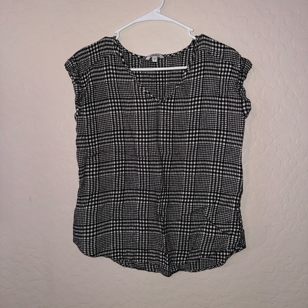 Express Monochrome Patterned Women's Blouse